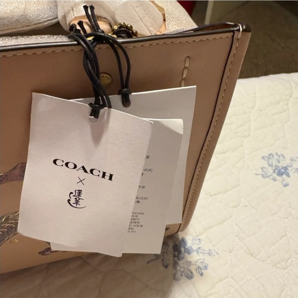 Coach Year Of The Dragon  Rogue and Wallet Set NWT.HTF - Picture 3 of 10